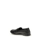 Black Calf Leather Bos Taurus Slip-On Loafers