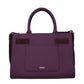Purple Leather Handbag