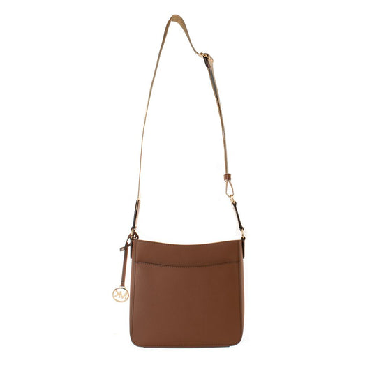 Brown Canvas Crossbody Bag