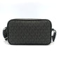 Black Canvas Crossbody Bag