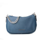 Blue Fur Shoulder Bag