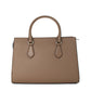 Brown Canvas Handbag