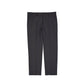 Gray Elastane Cropped Pants