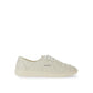 White Calfskin Low Top Sneakers