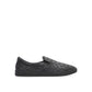 Black Calfskin Low Top Sneakers