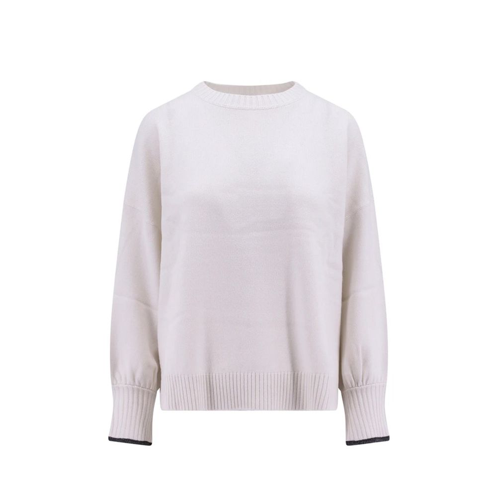 White Cashmere Cashmere Sweater