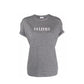 Gray Elastane T-Shirt