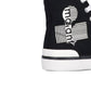 Black Canvas High Top Sneakers