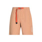 Brown Cotton Bermuda Shorts