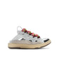 White Calfskin Chunky Sneakers