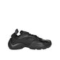 Black Polyethylene Athletic Sneakers