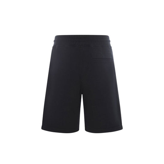 Black Cotton Shorts