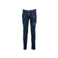 Blue Cotton Slim Fit Jeans