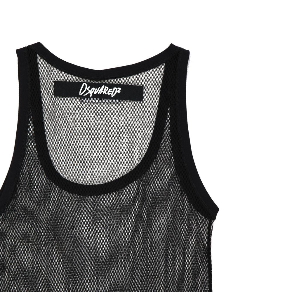 Black Cotton Tank Tops