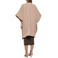 Beige Cashmere Poncho