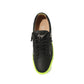 Black Calfskin Low Top Sneakers