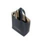 Black Calfskin Tote Bag