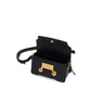 Black Calfskin Crossbody Bag