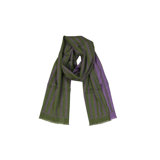 Bicolor Wool Scarf
