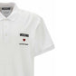White Cotton Polo Shirt