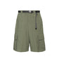 Bicolor Polyamide Cargo Shorts
