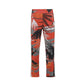 Multicolor Polyester Casual Pants
