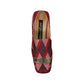Multicolor Fabric Slip-On Loafers