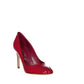 Multicolor Calfskin High Heel Pumps