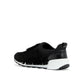 Black Fabric Athletic Sneakers