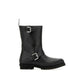 Black Polyester Boots