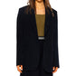 Black Viscose Blazer
