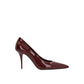 Multicolor Calfskin Platform Pumps