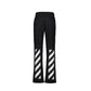 Black Cotton Athletic Pants