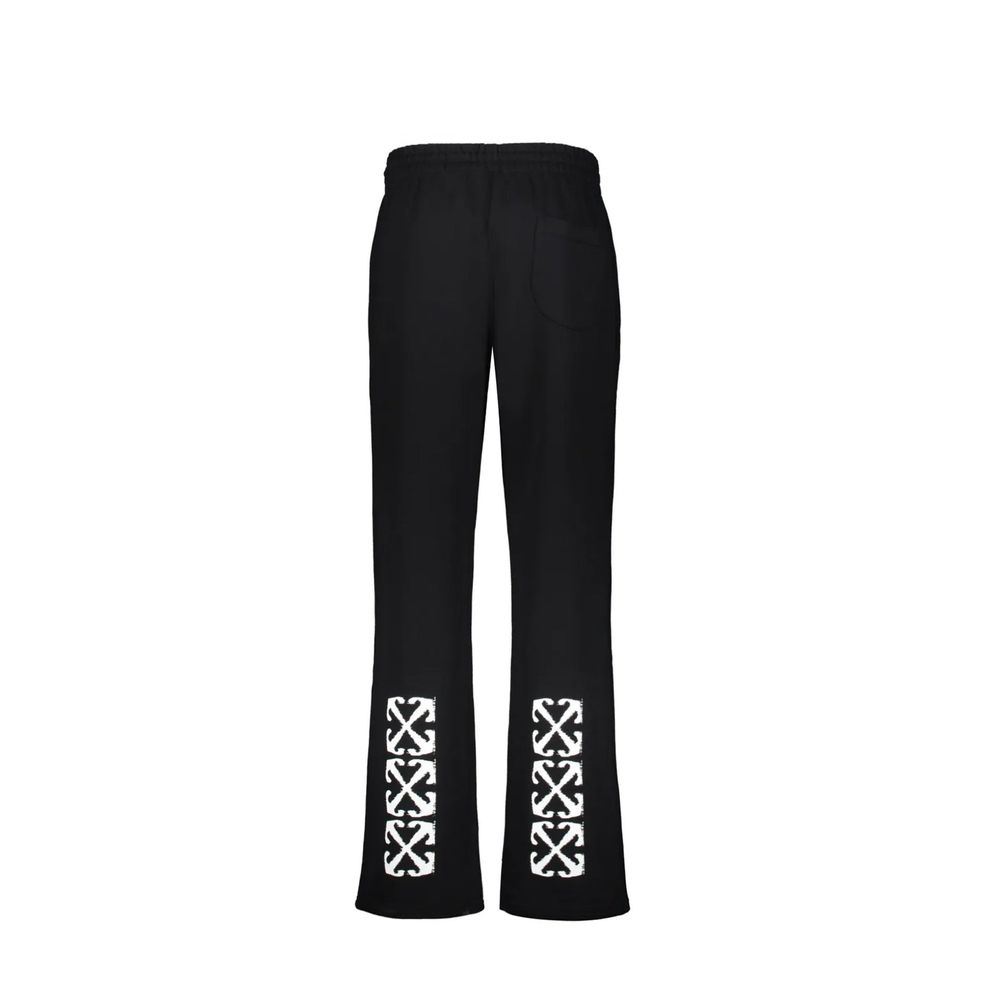 Black Cotton Joggers (Workout Pants)