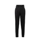 Black Virgin Wool Casual Pants