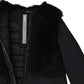 Black Polyester Coat