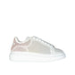 White Calfskin Low Top Sneakers