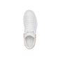 White Calfskin Chunky Sneakers