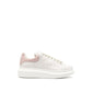 White Leather Platform Sneakers