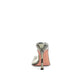 Bicolor Pvc Stiletto Heel Sandals