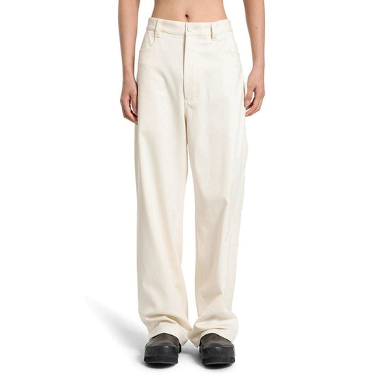 White Cashmere Chino Pants