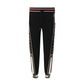 Black Elastane Joggers (Workout Pants)