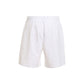 White Cotton Shorts