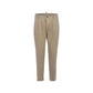 Beige Cotton Chino Pants