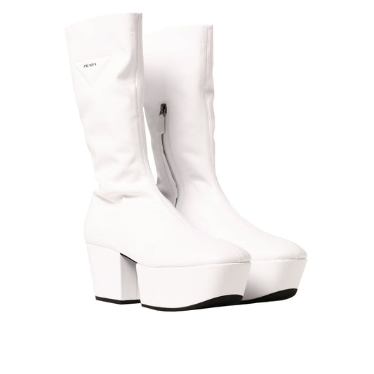 White Polyethylene Boots
