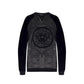 Black Elastane Sweatshirt