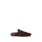Brown Calf Leather Bos Taurus Mules