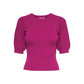 Fuchsia Viscose T-Shirt