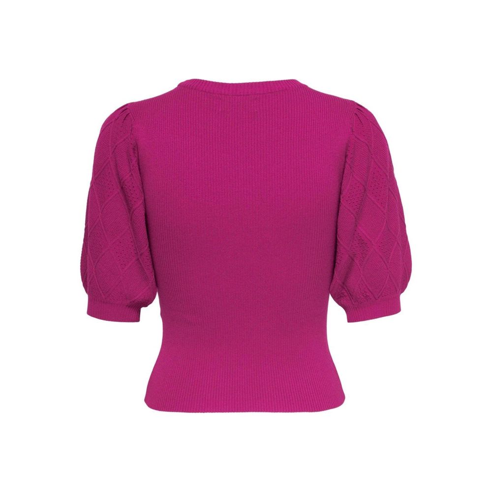Fuchsia Viscose T-Shirt