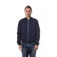 Blue Viscose Bomber